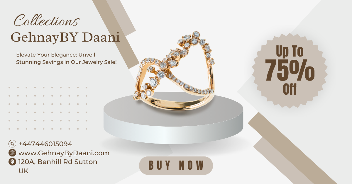 Brown and Beige Minimalist Jewellery Sale Facebook Shops Ad
